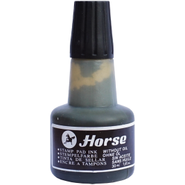 Tuș pentru ștampilă Horse, 30 ml, negru